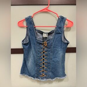 Clio Denim Top - Size 8 / Medium